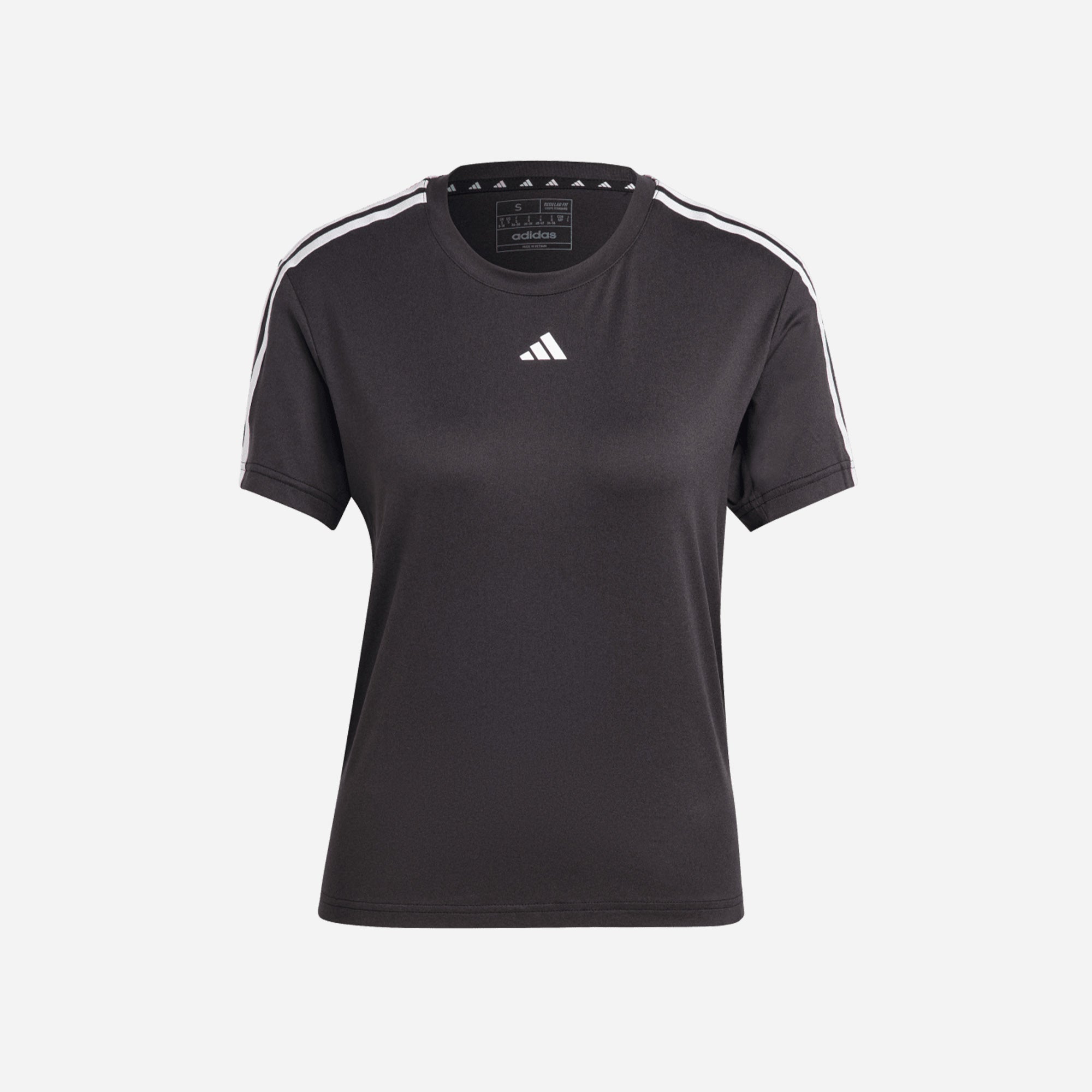 Áo Thun Tập Luyện Nữ Adidas Aeroready Train Essentials 3-Stripes - Đen - Supersports Vietnam
