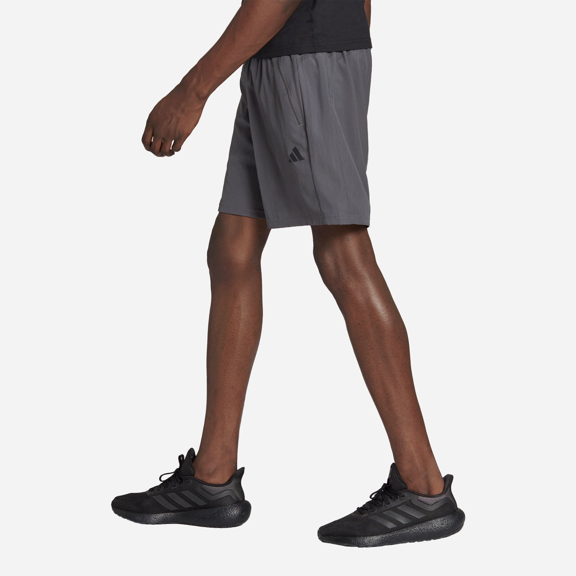 Quần Ngắn Nam Adidas Training Essential Woven - Xám - Supersports Vietnam