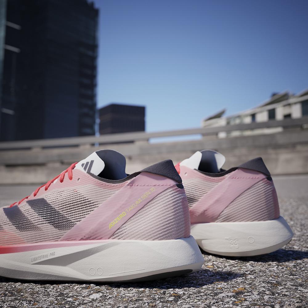 Giày Chạy Bộ Nữ Adidas Adizero Takumi Sen 10 - Hồng - Supersports Vietnam
