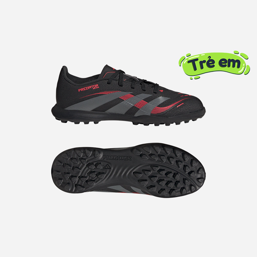 Giày Đá Bóng Dành Cho Sân Cỏ Nhân Tạo Trẻ Em Adidas Predator League Tf - Đen