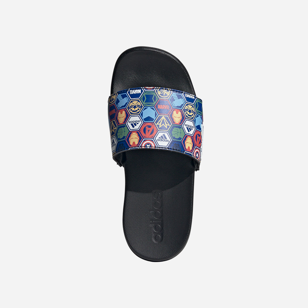 Dép Quai Ngang Trẻ Em Adidas Adilette Comfort X Marvel - Đen - Supersports Vietnam