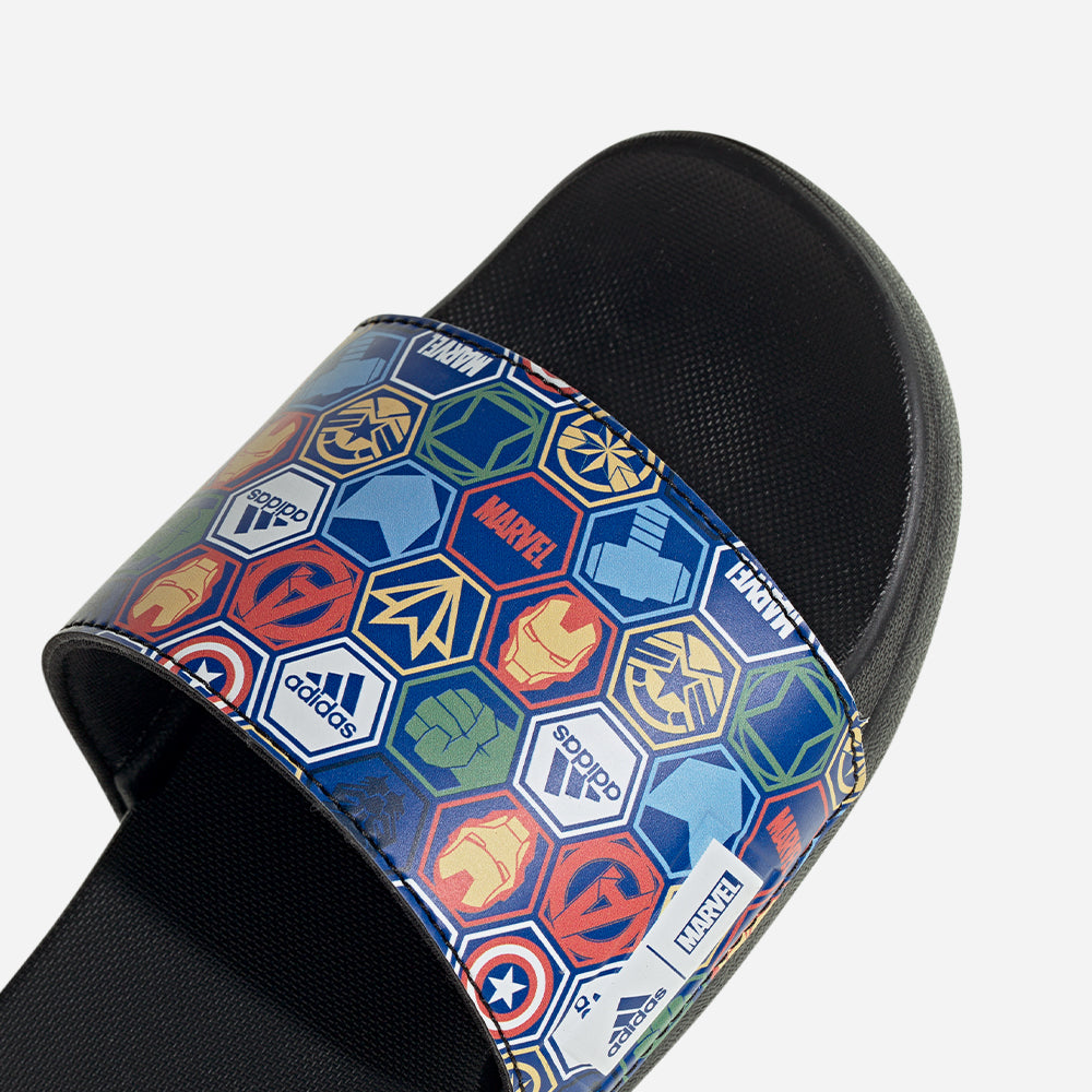 Dép Quai Ngang Trẻ Em Adidas Adilette Comfort X Marvel - Đen - Supersports Vietnam