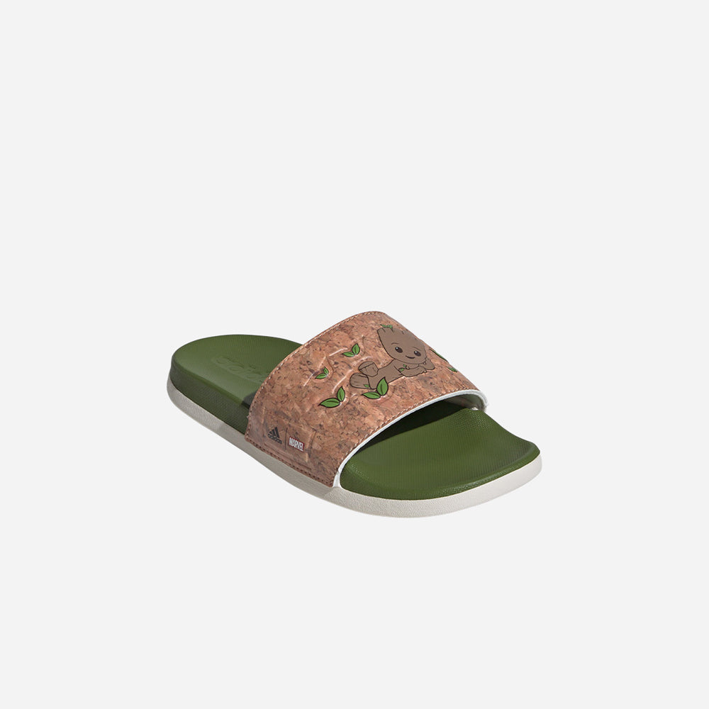 Dép Quai Ngang Trẻ Em Adidas Adilette Comfort Groot - Nâu - Supersports Vietnam