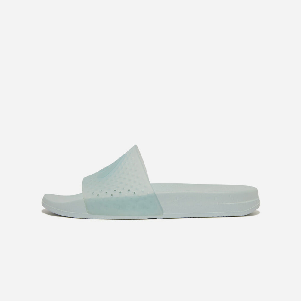 Dép Quai Ngang Nữ Fitflop Iqushion Arrow Translucent Perf Pool - Xanh Dương - Supersports Vietnam