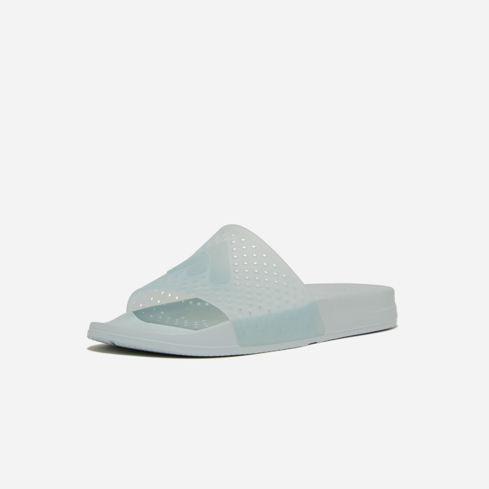 Dép Quai Ngang Nữ Fitflop Iqushion Arrow Translucent Perf Pool - Xanh Dương - Supersports Vietnam
