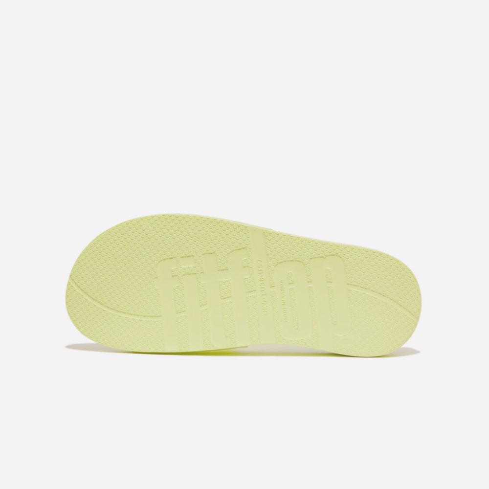 Dép Quai Ngang Nữ Fitflop Iqushion Arrow Translucent Perf Pool - Vàng Chanh - Supersports Vietnam