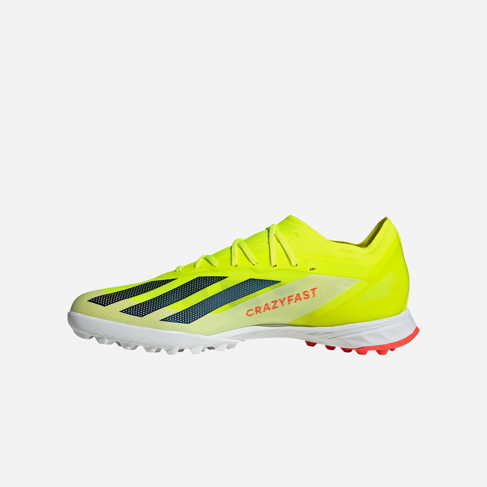 Giày Đá Bóng Unisex Adidas X Crazyfast Elite Turf (Dành Cho Sân Cỏ Nhân Tạo) - Vàng Chanh - Supersports Vietnam