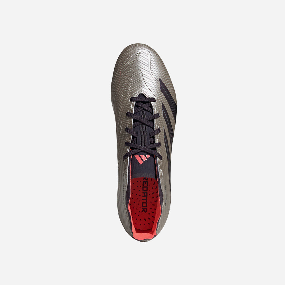 Giày Đá Bóng Dành Cho Sân Cỏ Tự Nhiên Nam Adidas Predator League - Xám - Supersports Vietnam