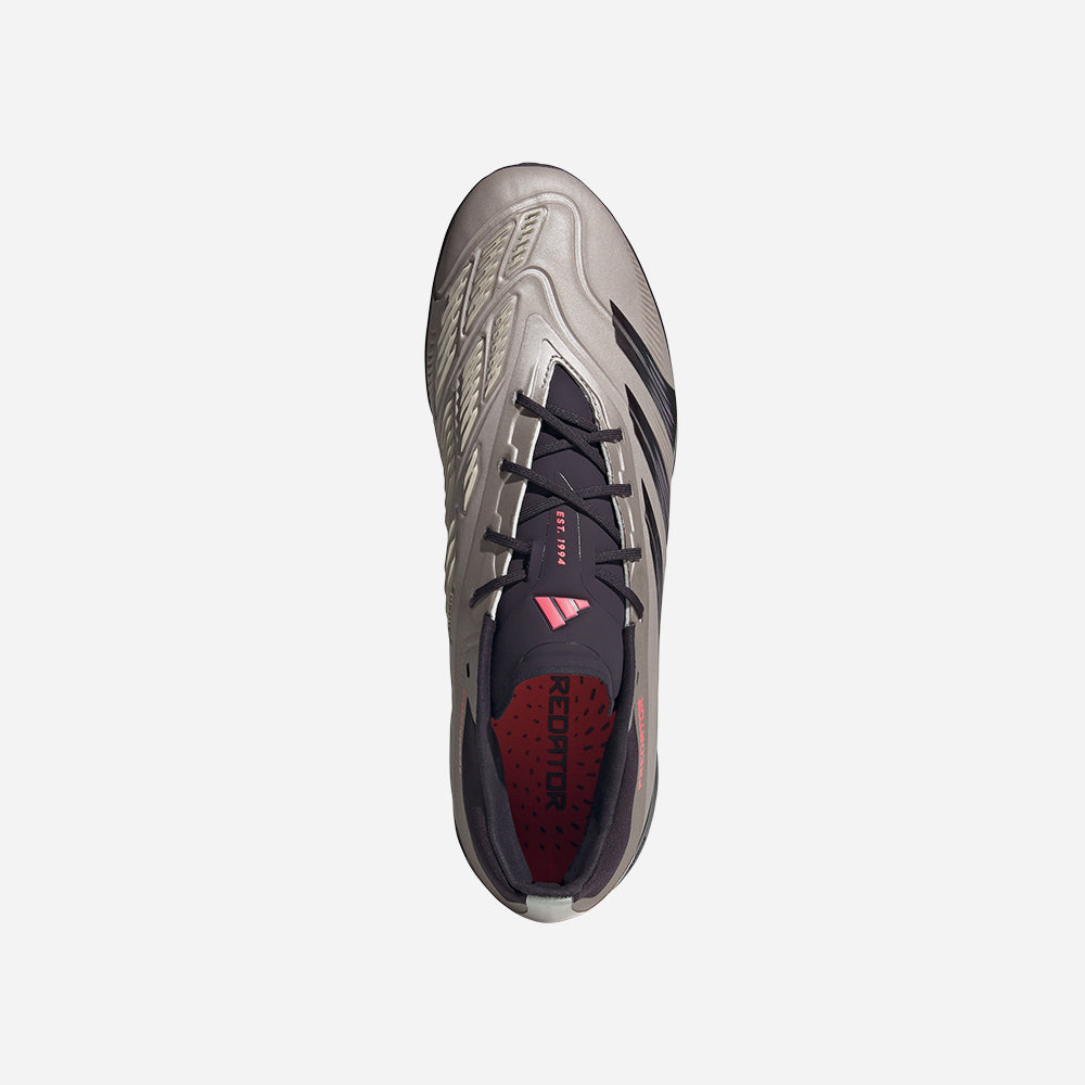 Giày Đá Bóng Dành Cho Sân Cỏ Nhân Tạo Unisex Adidas Predator Elite - Xám - Supersports Vietnam