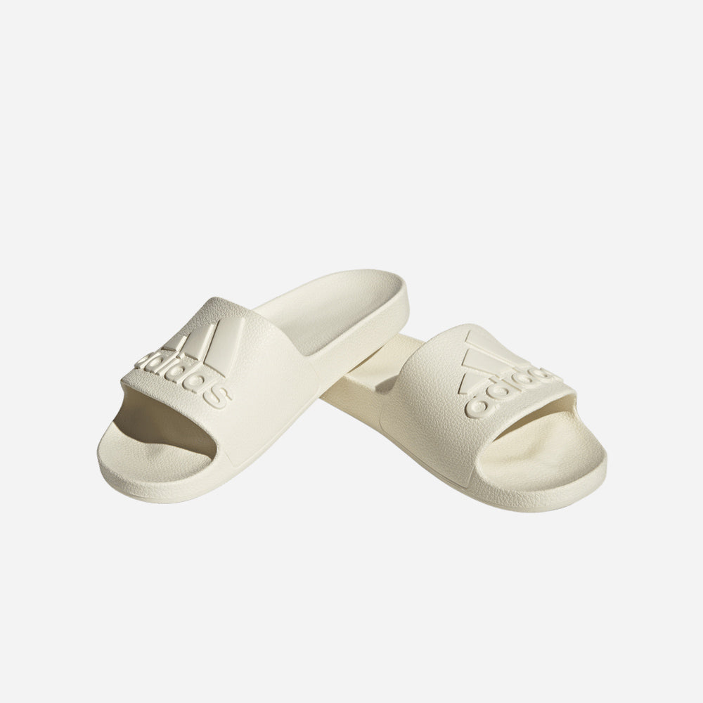 Dép Quai Ngang Unisex Adidas Adilette Aqua - Trắng - Supersports Vietnam