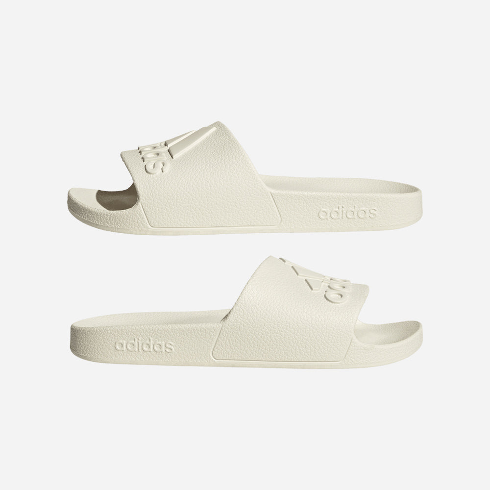 Dép Quai Ngang Unisex Adidas Adilette Aqua - Trắng - Supersports Vietnam