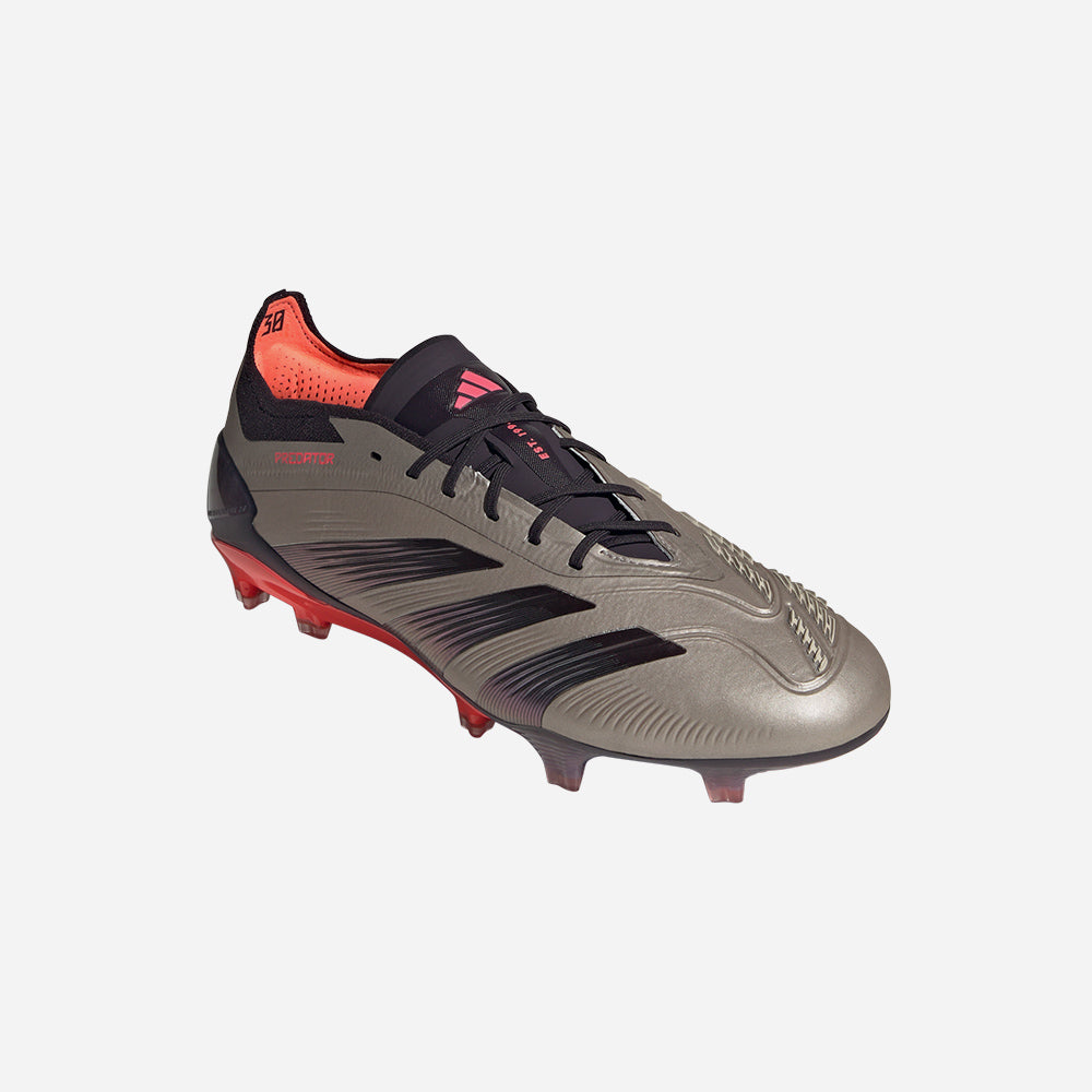 Giày Đá Bóng Dành Cho Sân Cỏ Tự Nhiên Nam Adidas Predator Elite - Xám - Supersports Vietnam