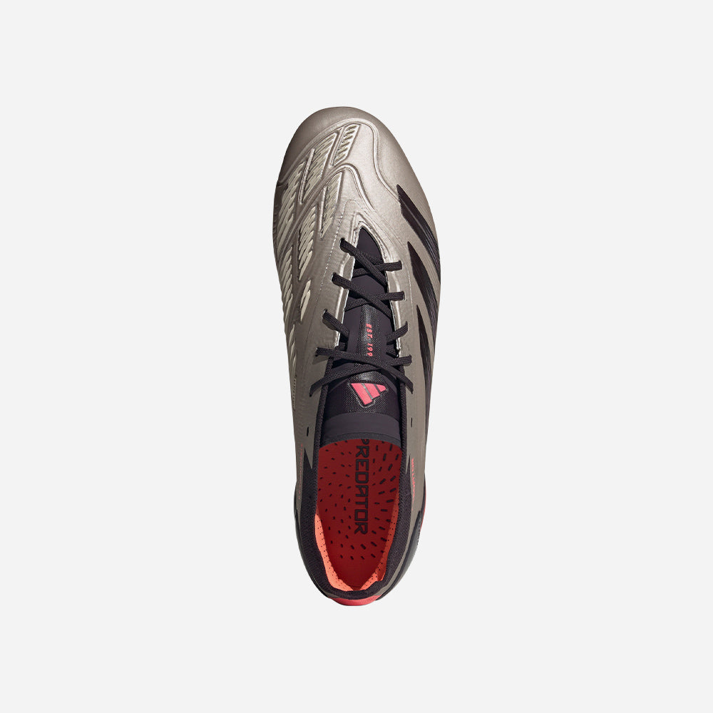 Giày Đá Bóng Dành Cho Sân Cỏ Tự Nhiên Nam Adidas Predator Elite - Xám - Supersports Vietnam