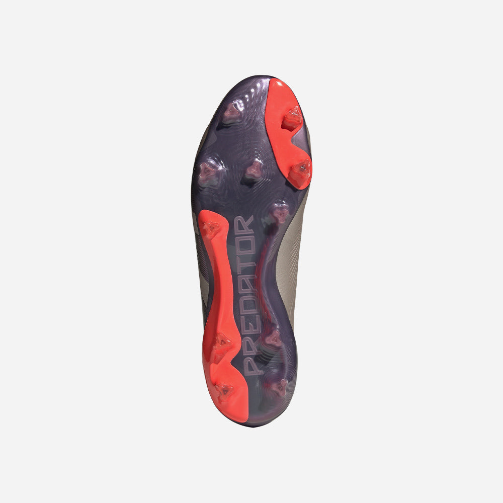 Giày Đá Bóng Dành Cho Sân Cỏ Tự Nhiên Nam Adidas Predator Elite - Xám - Supersports Vietnam