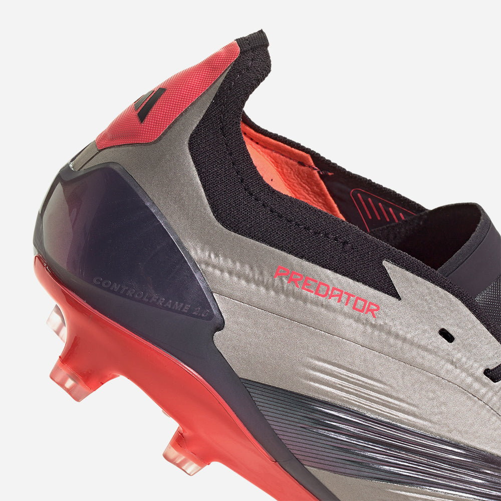 Giày Đá Bóng Dành Cho Sân Cỏ Tự Nhiên Nam Adidas Predator Elite - Xám - Supersports Vietnam