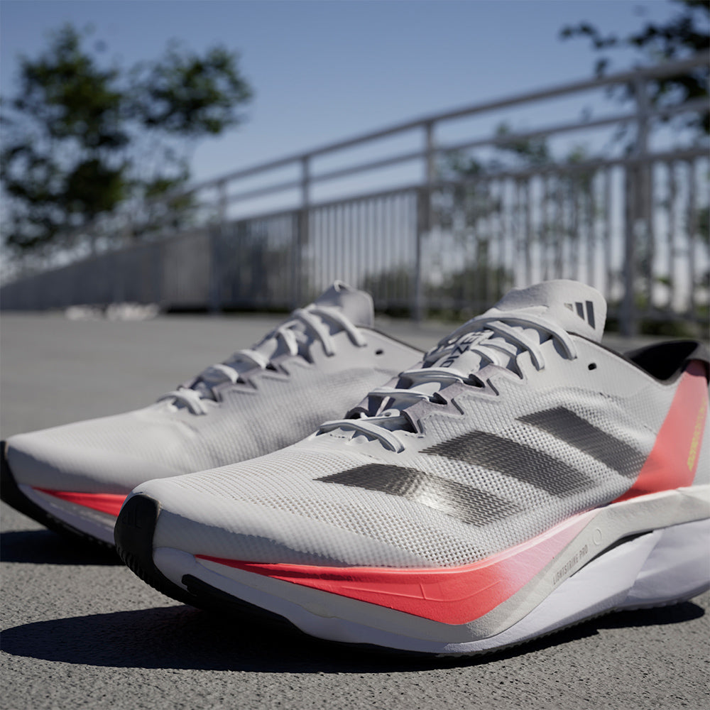 Giày Chạy Bộ Nam Adidas Adizero Boston 12 - Trắng - Supersports Vietnam