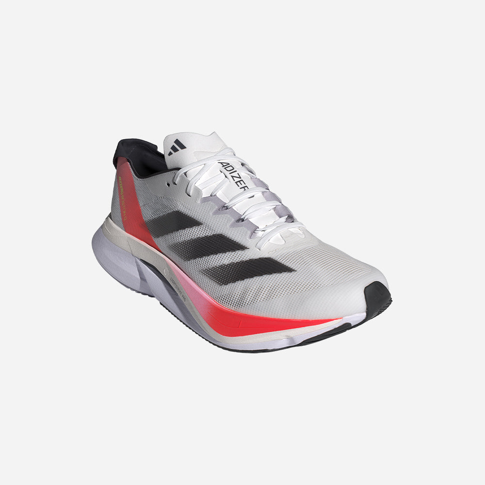 Giày Chạy Bộ Nam Adidas Adizero Boston 12 - Trắng - Supersports Vietnam