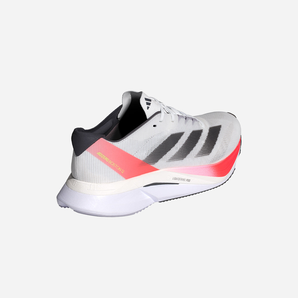 Giày Chạy Bộ Nam Adidas Adizero Boston 12 - Trắng - Supersports Vietnam