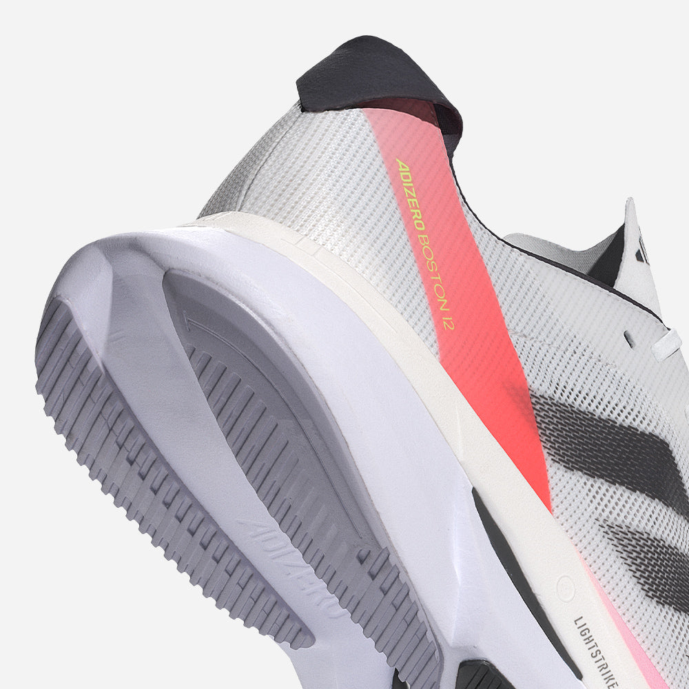 Giày Chạy Bộ Nam Adidas Adizero Boston 12 - Trắng - Supersports Vietnam