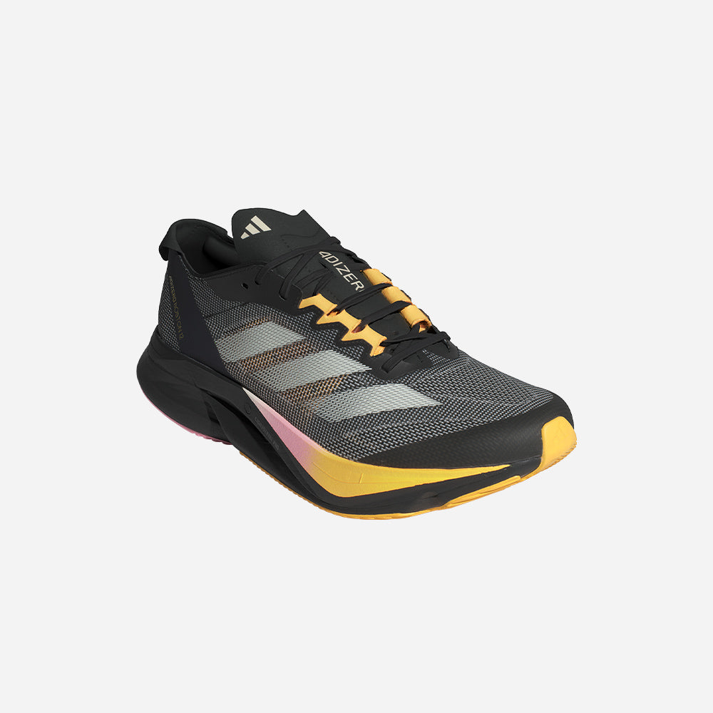 Giày Chạy Bộ Nam Adidas Adizero Boston 12 - Đen - Supersports Vietnam