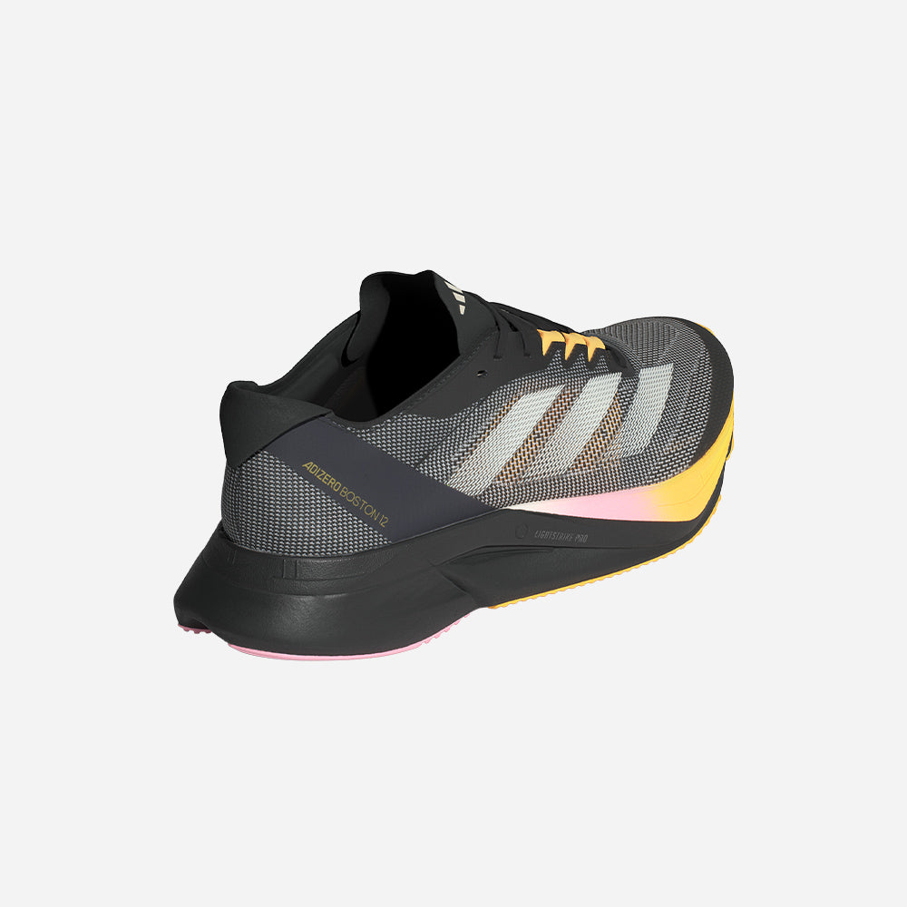 Giày Chạy Bộ Nam Adidas Adizero Boston 12 - Đen - Supersports Vietnam