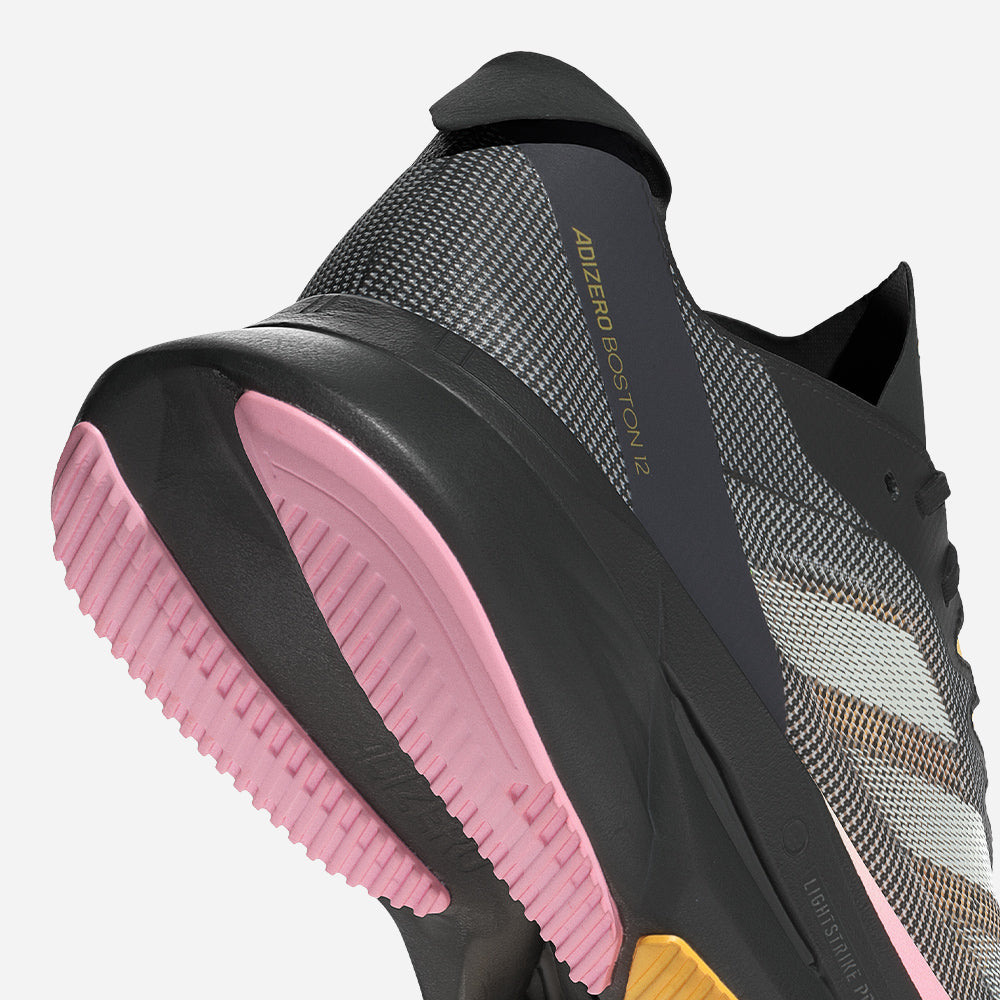 Giày Chạy Bộ Nam Adidas Adizero Boston 12 - Đen - Supersports Vietnam
