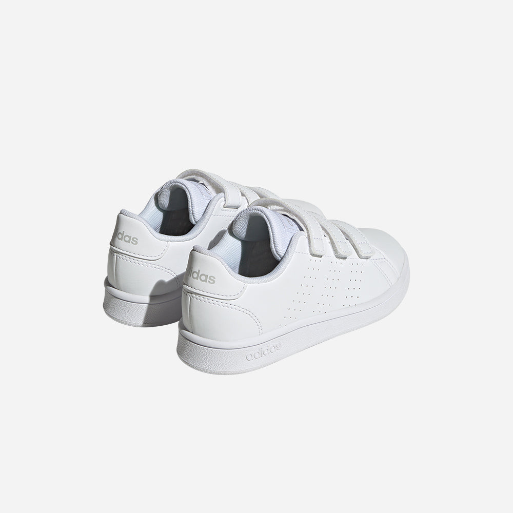 Giày Sneaker Trẻ Em Adidas Advantage Court Lifestyle Hook-And-Loop - Trắng - Supersports Vietnam