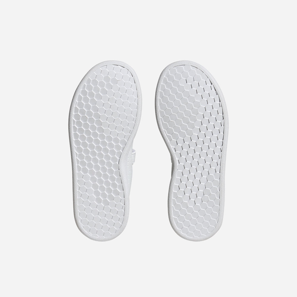 Giày Sneaker Trẻ Em Adidas Advantage Court Lifestyle Hook-And-Loop - Trắng - Supersports Vietnam