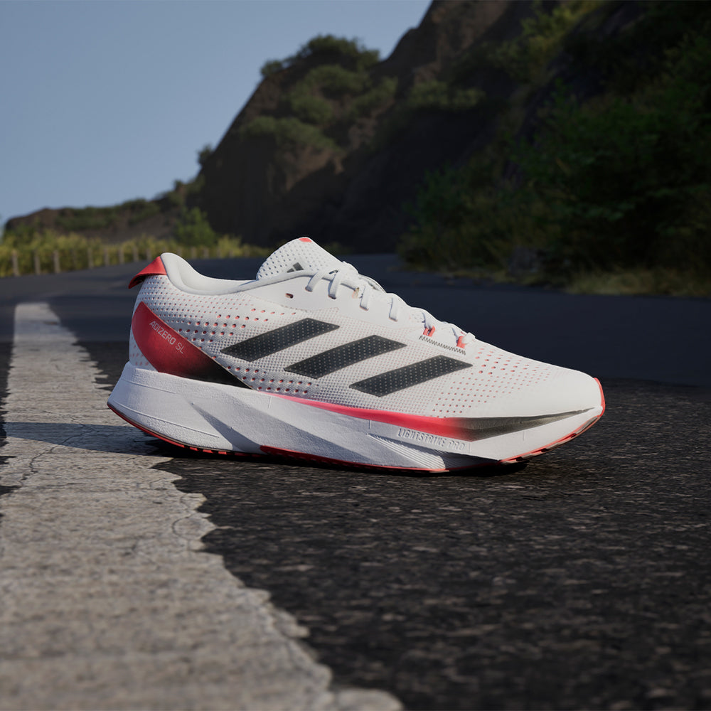 Giày Chạy Bộ Nam Adidas Adizero Sl - Trắng - Supersports Vietnam