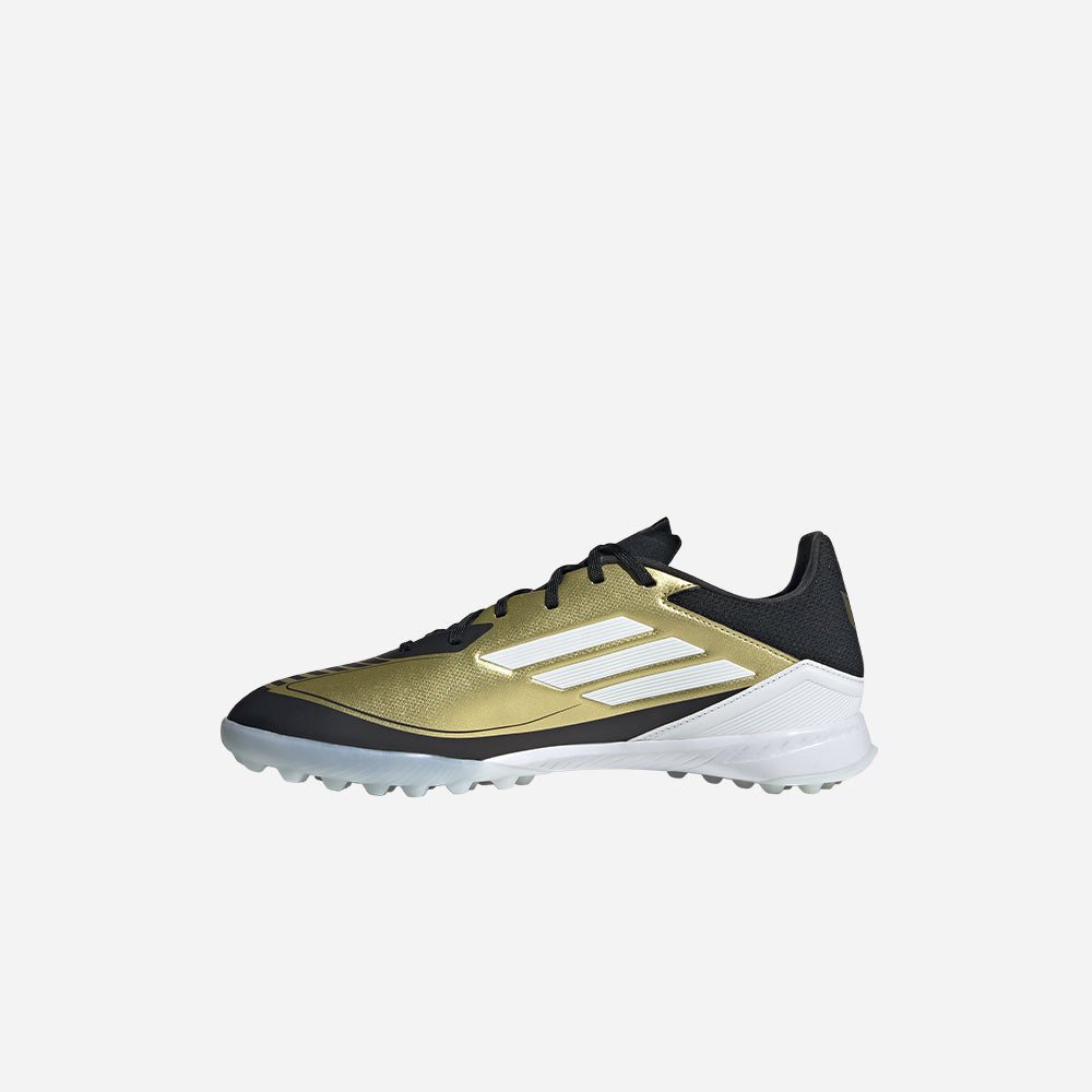 Giày Đá Bóng Unisex Adidas F50 League Turf Messi (Dành Cho Sân Cỏ Nhân Tạo) - Vàng - Supersports Vietnam