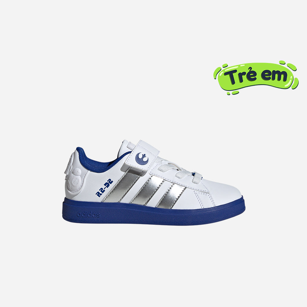 Giày Sneaker Trẻ Em Adidas Droids Grand Court 2.0 El C - Trắng - Supersports Vietnam