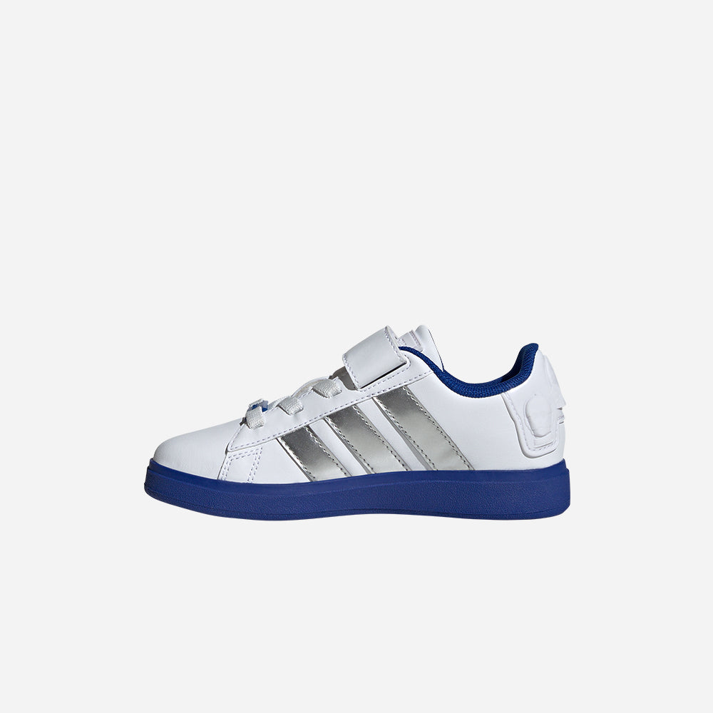 Giày Sneaker Trẻ Em Adidas Droids Grand Court 2.0 El C - Trắng - Supersports Vietnam