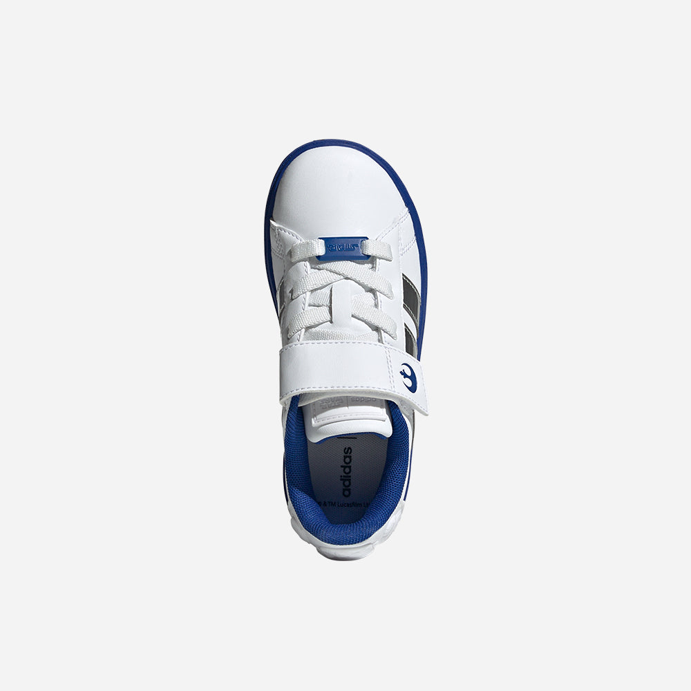 Giày Sneaker Trẻ Em Adidas Droids Grand Court 2.0 El C - Trắng - Supersports Vietnam