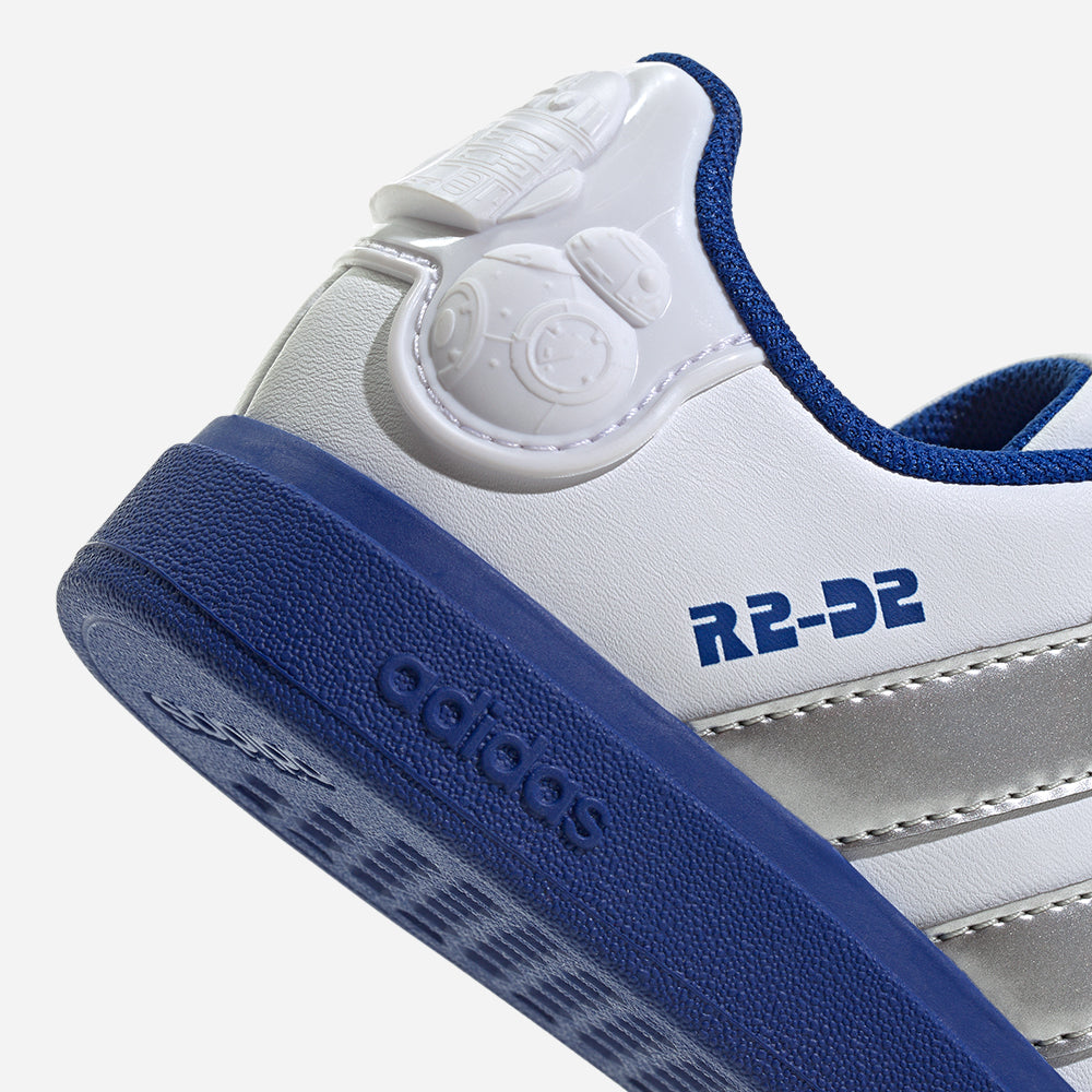 Giày Sneaker Trẻ Em Adidas Droids Grand Court 2.0 El C - Trắng - Supersports Vietnam