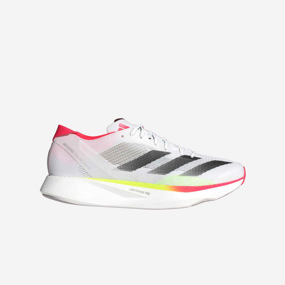 Giày Chạy Bộ Nam Adidas Adizero Takumi Sen 10 - Trắng