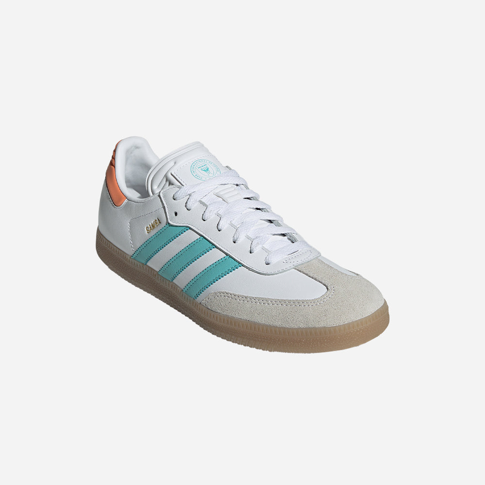 Giày Đá Bóng Dành Cho Sân Trong Nhà Nam Adidas Samba Inter Milan - Trắng - Supersports Vietnam