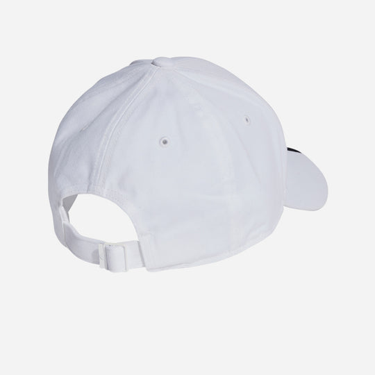 Nón Adidas 3-Stripes Cotton Twill Baseball - Trắng