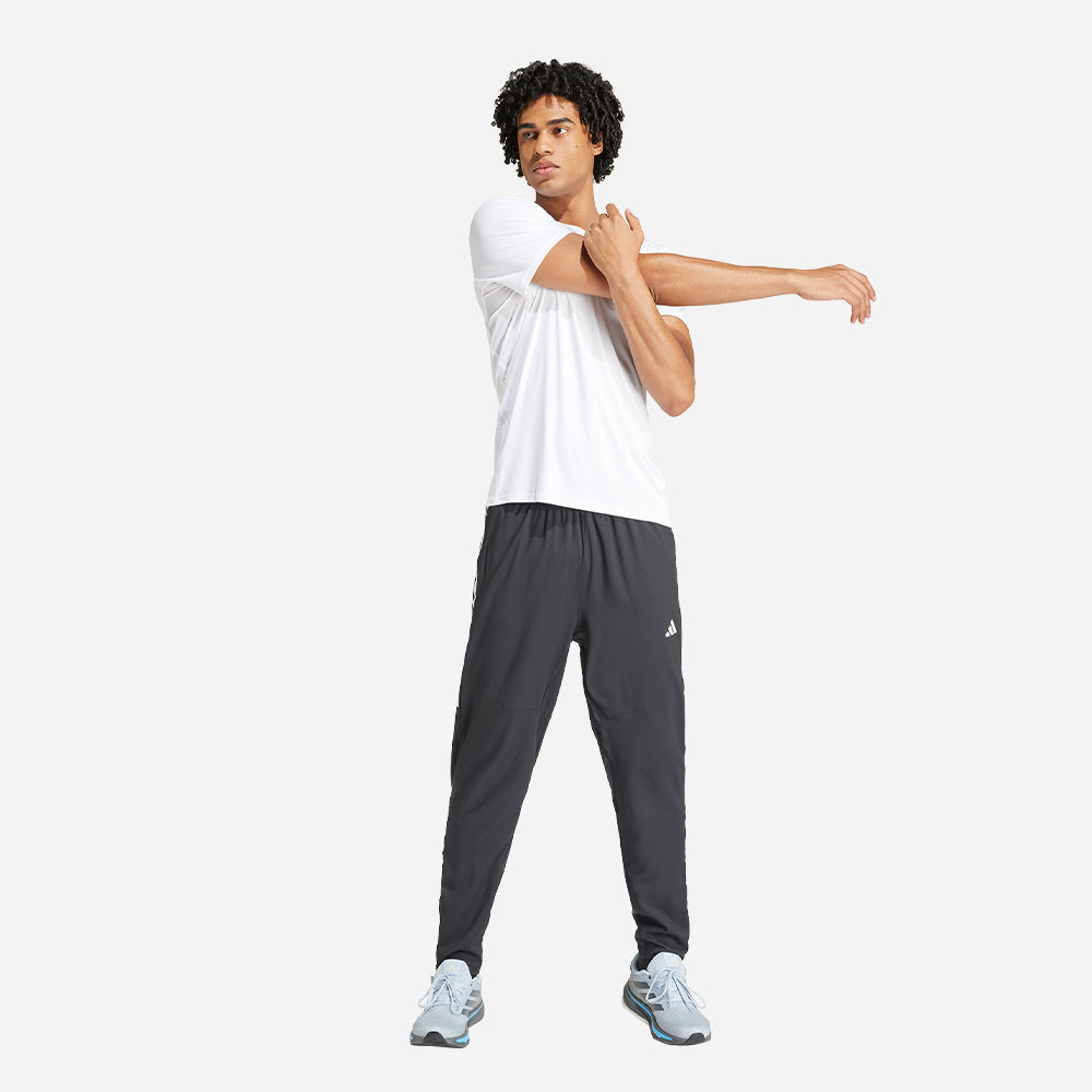 Quần Jogger Nam Adidas Own The Run 3-Stripes - Đen - Supersports Vietnam