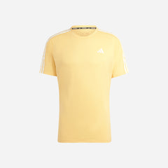 Áo Tay Ngắn Nam Adidas Own The Run 3-Stripes - Vàng - Supersports Vietnam