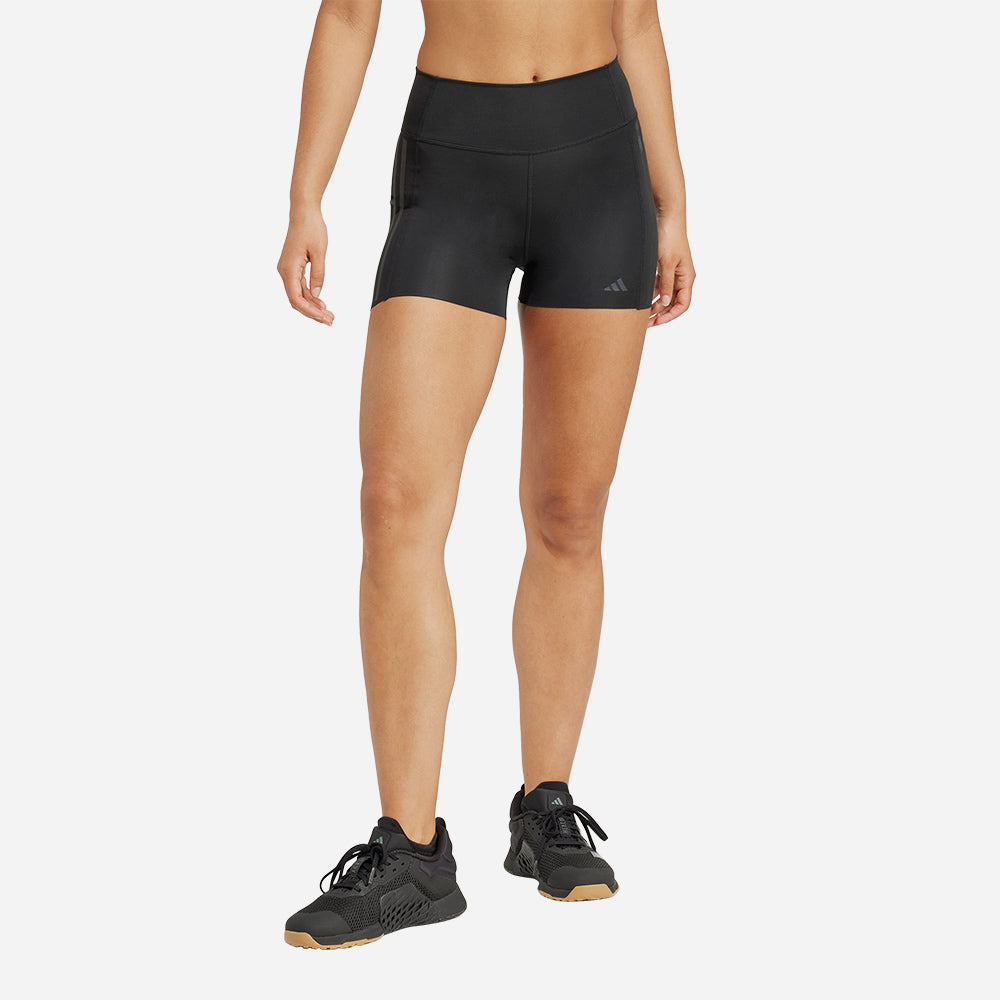 Quần Bó Thể Thao Nữ Adidas Optime - Đen - Supersports Vietnam