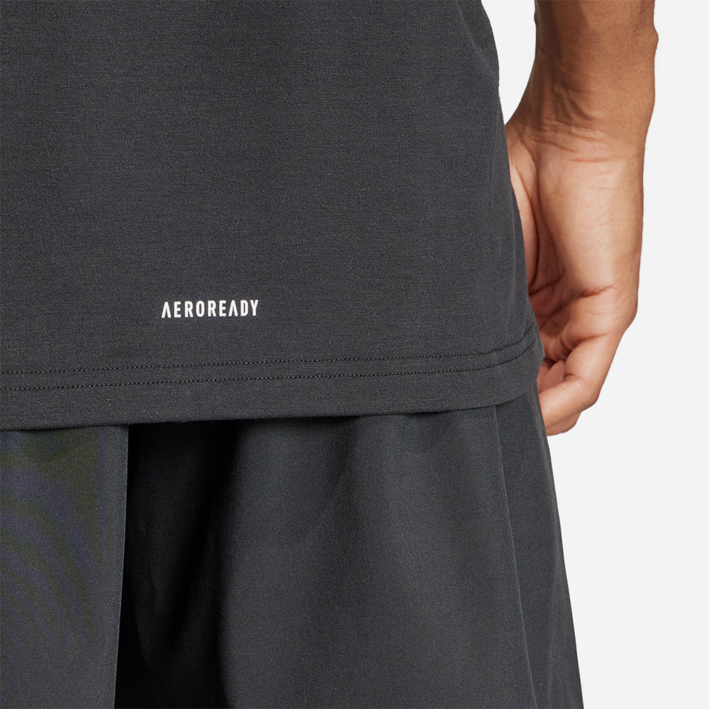 Áo Thun Nam Adidas Designed For Training Workout - Đen - Supersports Vietnam