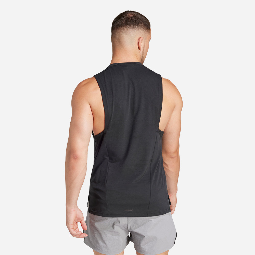 Áo Ba Lỗ Nam Adidas Design For Training - Đen - Supersports Vietnam
