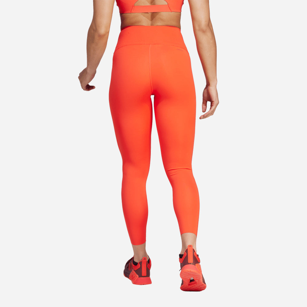 Quần Bó Thể Thao Nữ Adidas Optime Power 7/8 - Cam - Supersports Vietnam