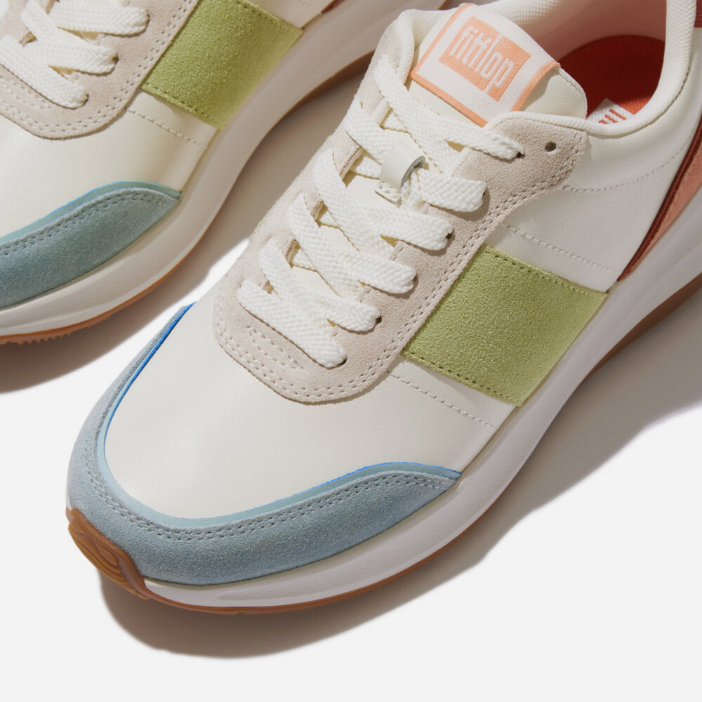 Giày Sneaker Nữ Fitflop F-Mode Flow Suede-Mix Flatform - Nhiều Màu - Supersports Vietnam