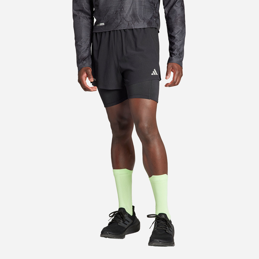 Quần Ngắn Nam Adidas Ultimateadidas 2-In-1 - Đen - Supersports Vietnam