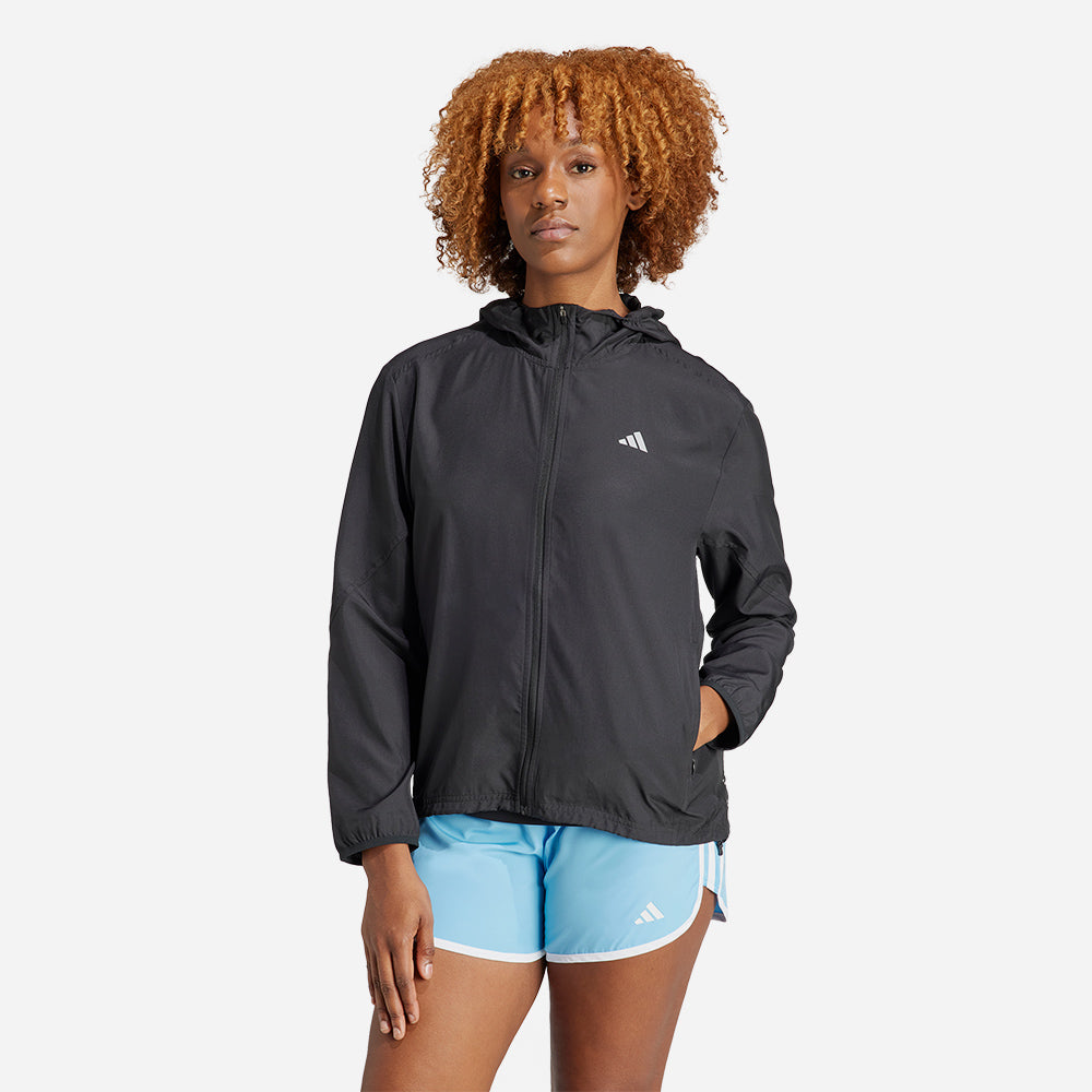 Áo Khoác Nữ Adidas Run It - Đen - Supersports Vietnam