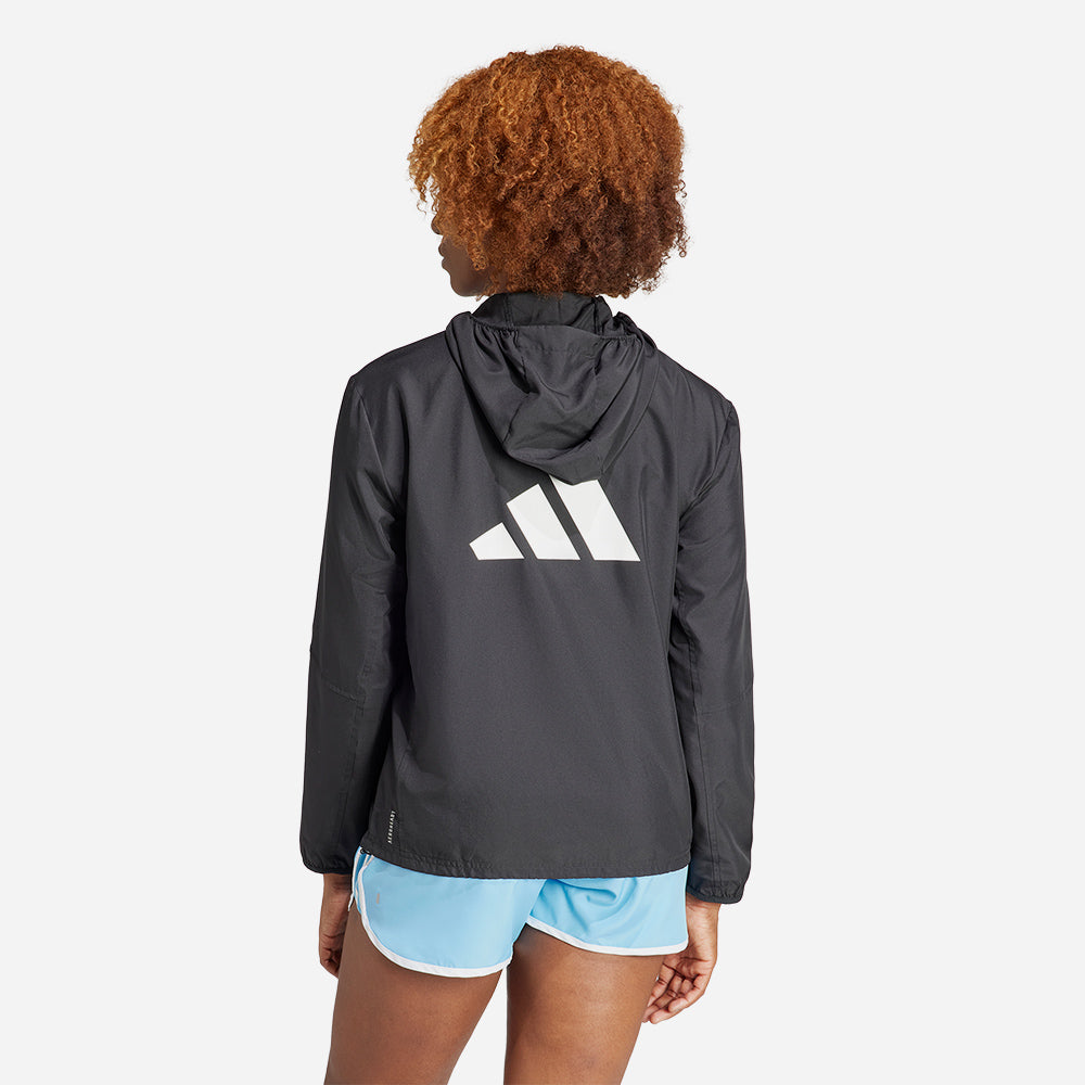 Áo Khoác Nữ Adidas Run It - Đen - Supersports Vietnam