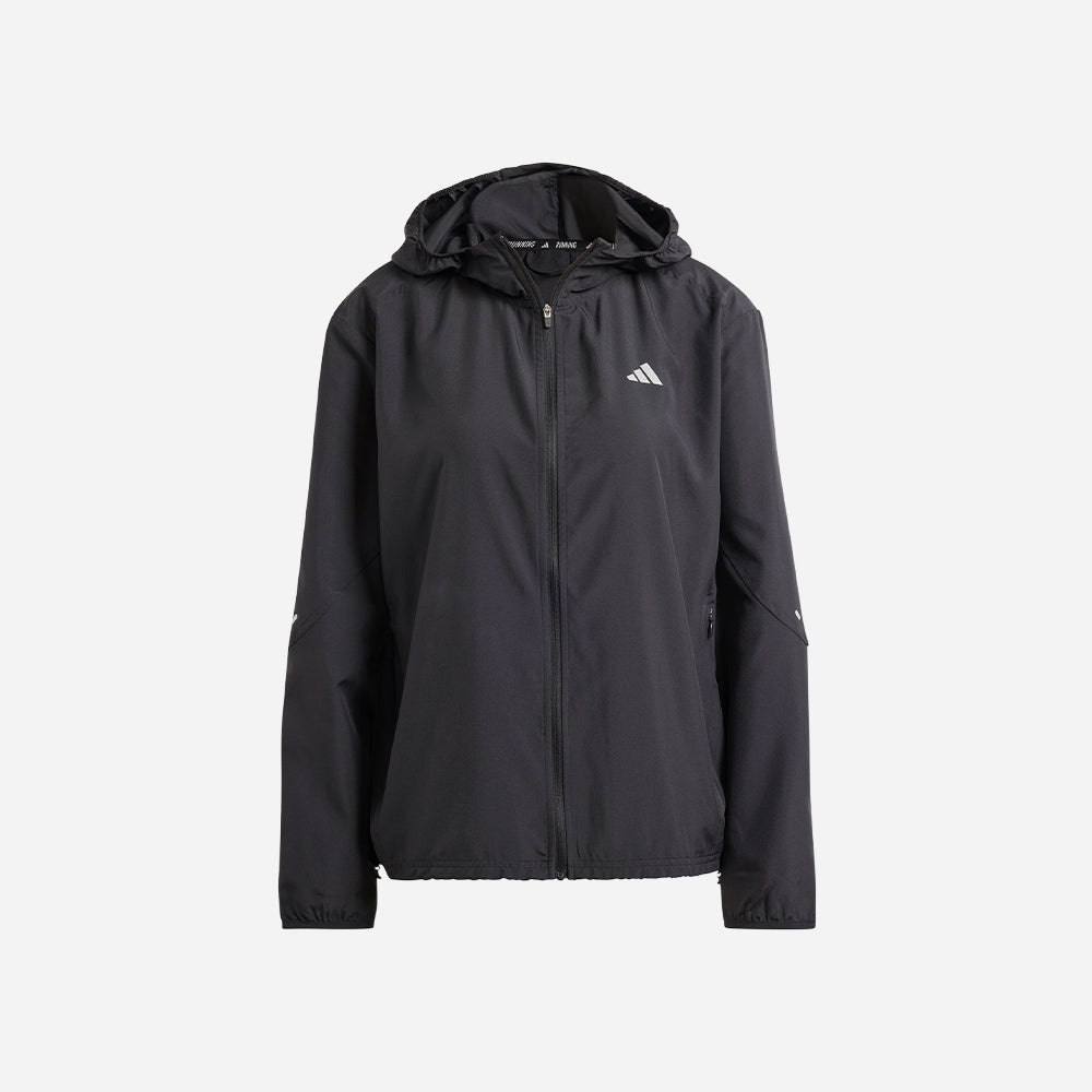 Áo Khoác Nữ Adidas Run It - Đen - Supersports Vietnam