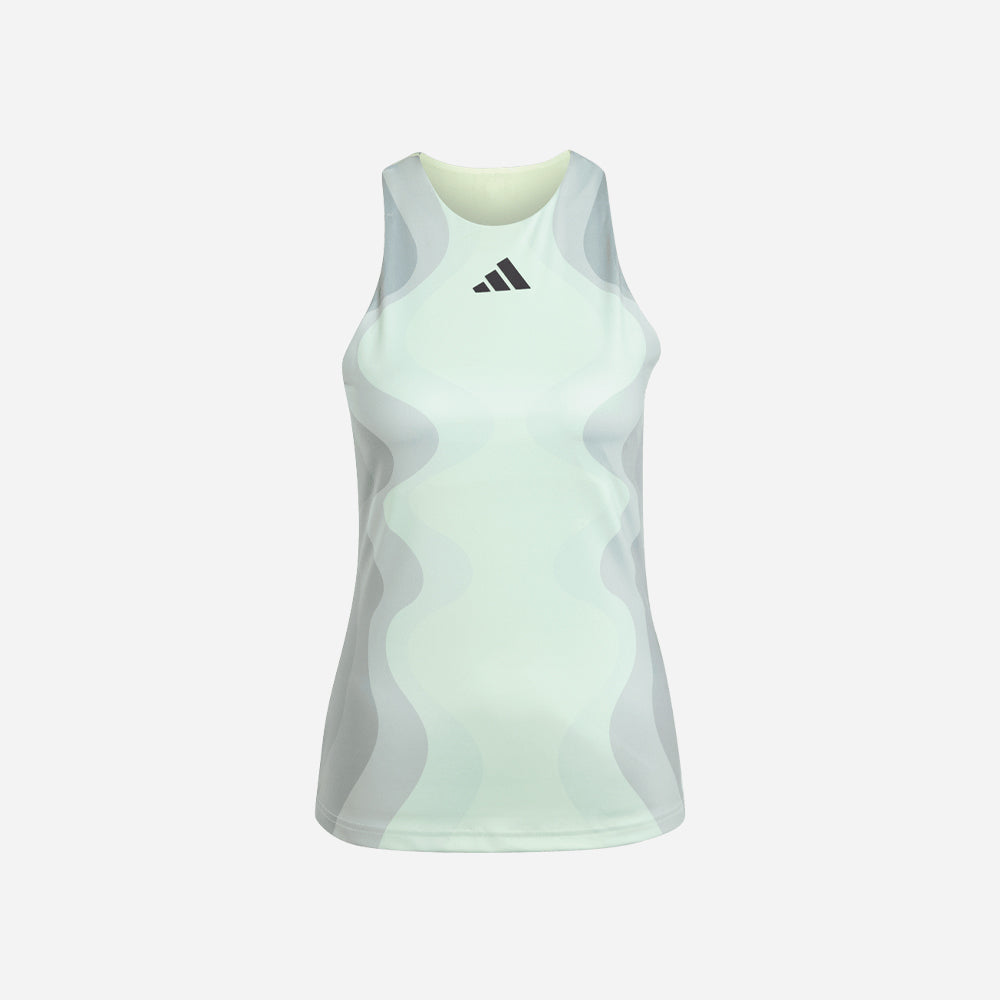 Áo Ba Lỗ Nữ Adidas Tennis Heat.Rdy Pro Y - Xanh Lá - Supersports Vietnam