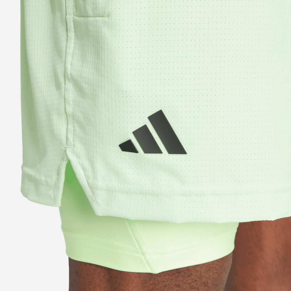 Quần Ngắn Thể Thao Nam Adidas Tennis Heat.Rdy And Inner - Xanh Lá - Supersports Vietnam